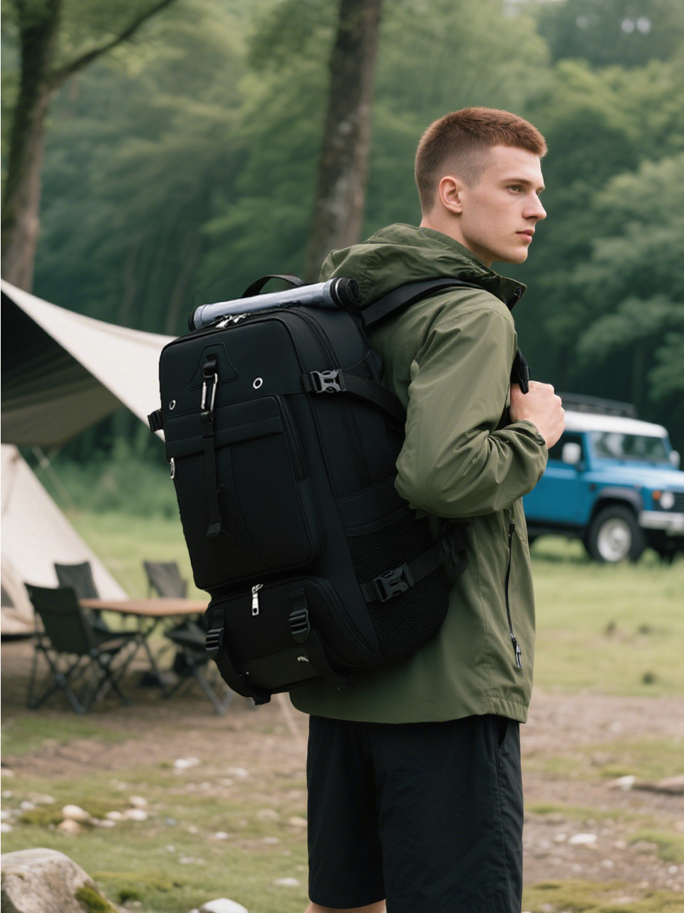 Men'S Shoes - 60L Large Travel Backpack Waterproof Expandable