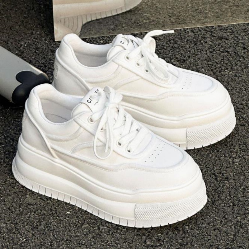New Leather Women's White Brea - đánh giá và giá Running Shoes